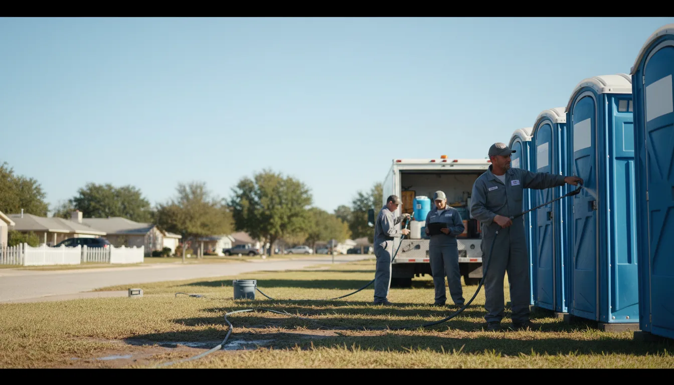 Long-Term Portable Toilet Rental in San Elizario, TX near me
